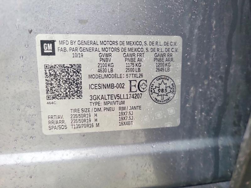 Aukcja sprzedaży 2020 Gmc Terrain, vin: 3GKALTEV5LL174207, numer aukcji: 45517546
