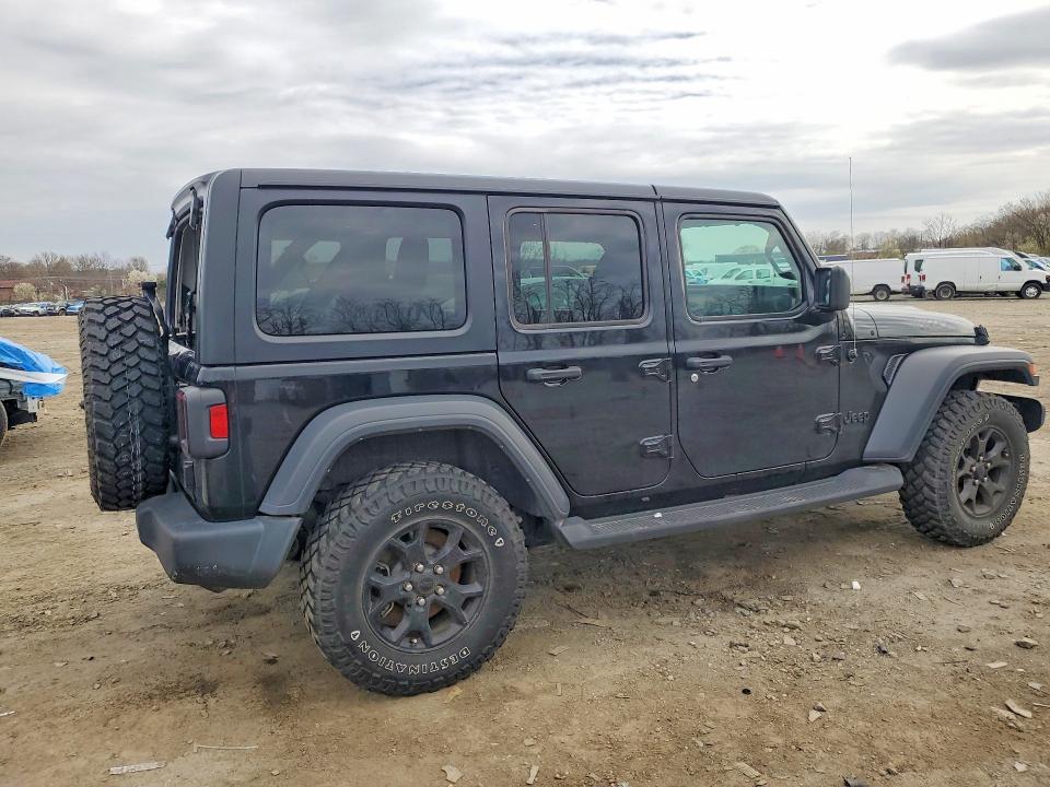 Продажа на аукционе авто 2021 Jeep Wrangler Unlimited, vin: 1C4HJXDN3MW870486, номер лота: 46406126