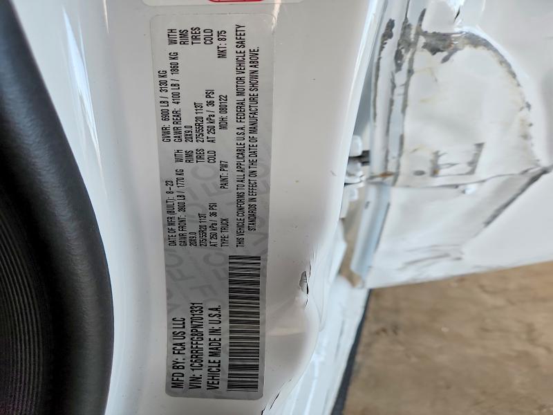 Продажа на аукционе авто 2023 Ram 1500, vin: 1C6RRFFG8PN701331, номер лота: 46988406