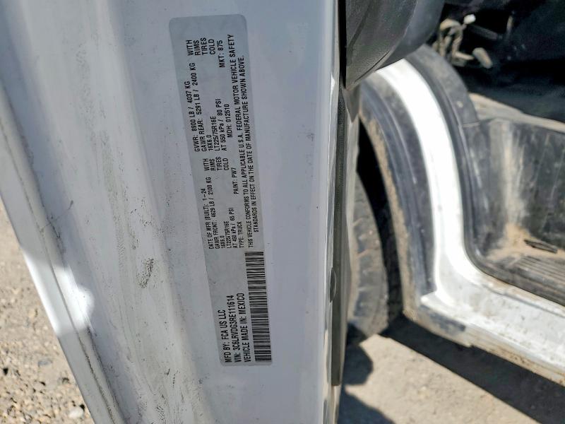 2024 Ram Promaster 2500 მანქანა იყიდება აუქციონზე, vin: 3C6LRVDG3RE111614, აუქციონის ნომერი: 47577386