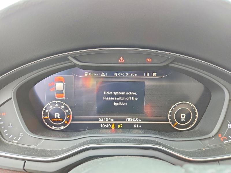Продаж на аукціоні авто 2019 Audi A4, vin: WAUENAF45KA012761, номер лоту: 46759786