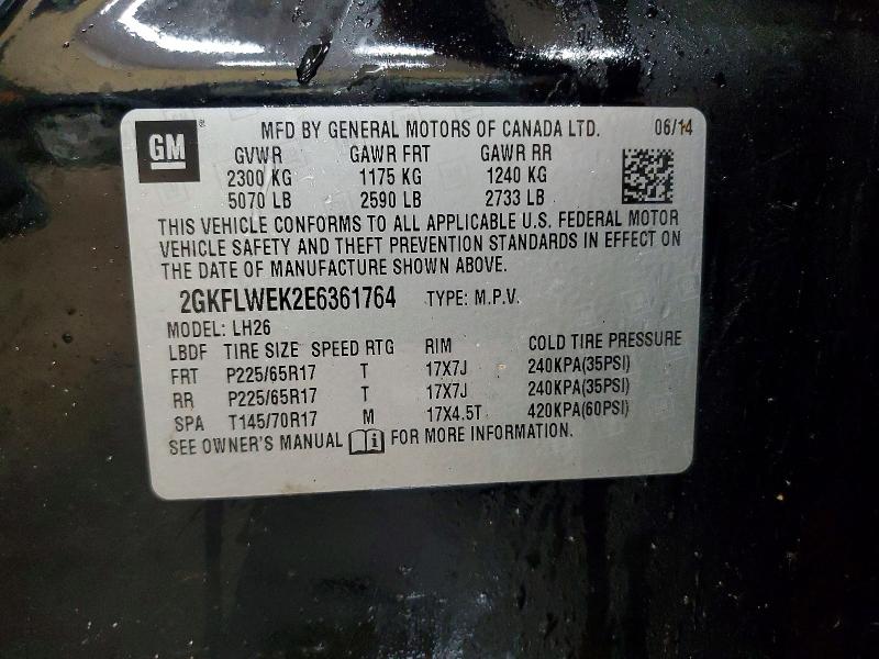 Продажа на аукционе авто 2014 Gmc Terrain, vin: 2GKFLWEK2E6361764, номер лота: 47562236