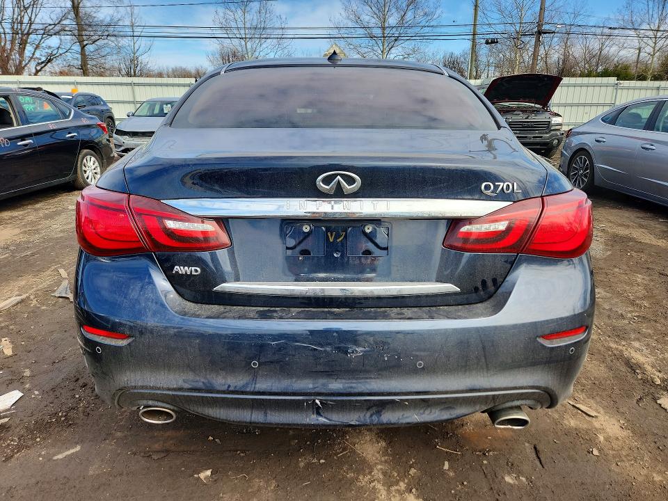 Продаж на аукціоні авто 2019 Infiniti Q70l, vin: JN1BY1PR2KM725156, номер лоту: 46261166
