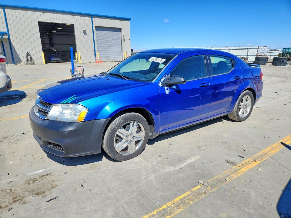 46557876 :رقم المزاد ، 1C3CDZAB8EN216358 vin ، 2014 Dodge Avenger مزاد بيع