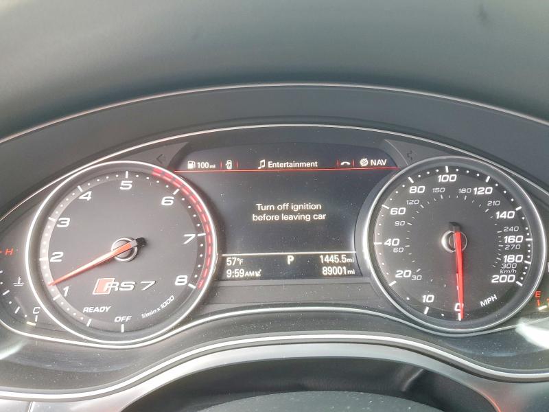 79526735 :رقم المزاد ، WUAW2AFC0GN902935 vin ، 2016 Audi Rs7 مزاد بيع