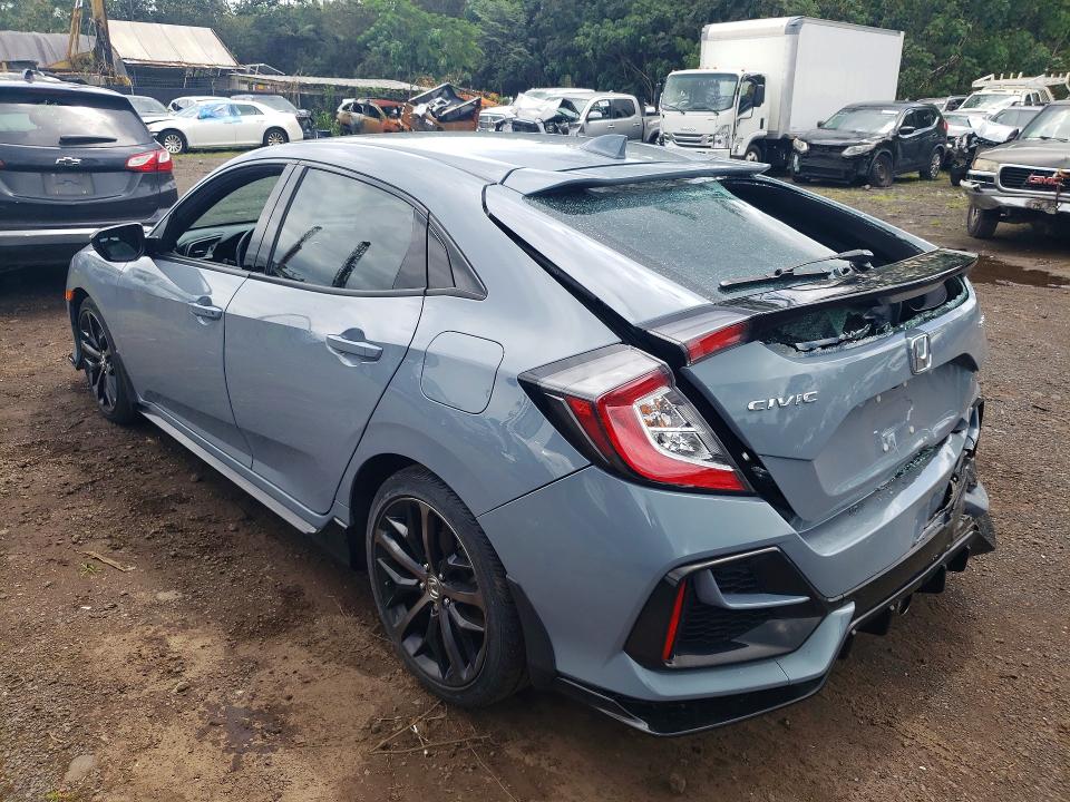 Продаж на аукціоні авто 2021 Honda Civic, vin: SHHFK7G47MU219503, номер лоту: 47654026