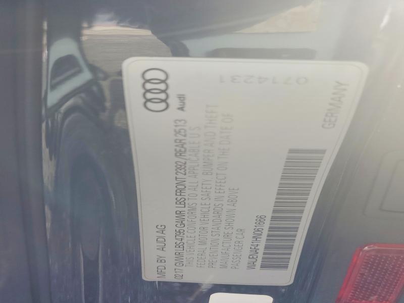 Aukcja sprzedaży 2017 Audi A4, vin: WAUENAF41HN061666, numer aukcji: 41845836