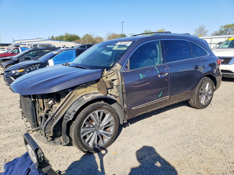 Auction sale of the 2017 Acura Mdx, vin: 5FRYD4H70HB016632, lot number: 79318135