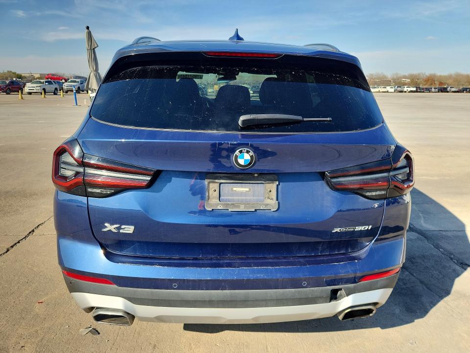 79577845 :رقم المزاد ، WBX57DP05NN145062 vin ، 2022 Bmw X3 مزاد بيع