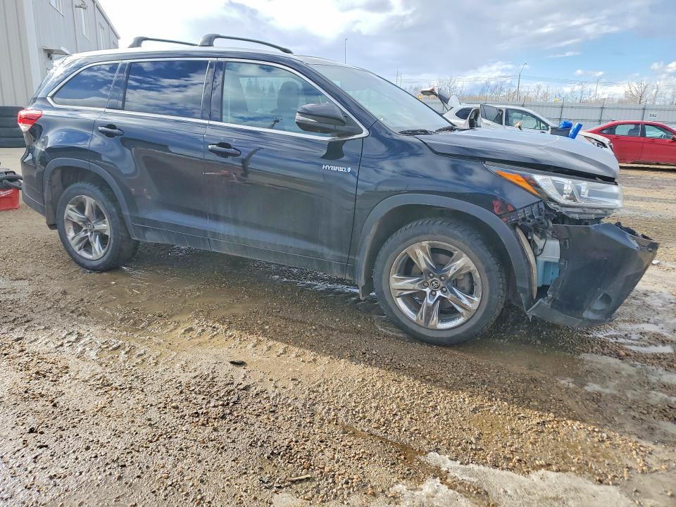 46166756 :رقم المزاد ، 5TDDGRFH4KS077372 vin ، 2019 Toyota Highlander Hybrid مزاد بيع