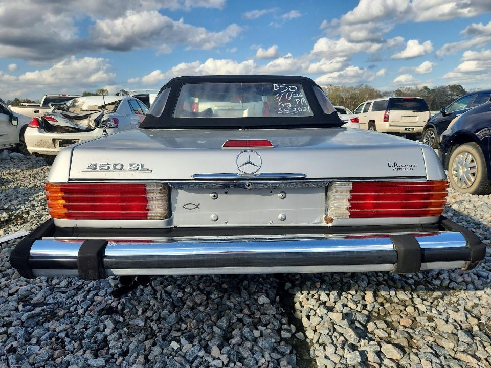 Aukcja sprzedaży 1977 Mercedes-benz 450sl, vin: 10704412037694, numer aukcji: 79963285