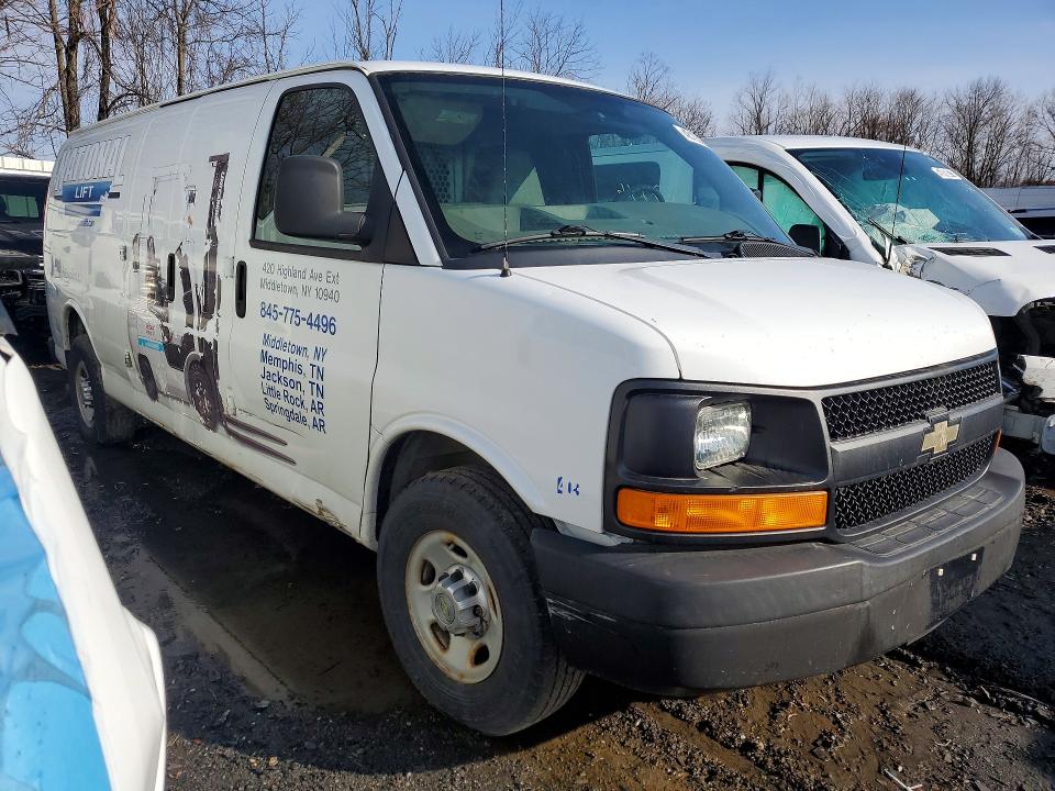 2014 Chev Express G2500 მანქანა იყიდება აუქციონზე, vin: 1GCWGGCA5E1134457, აუქციონის ნომერი: 48105396
