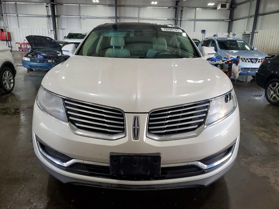 Aukcja sprzedaży 2016 Lincoln Mkx, vin: 2LMTJ8LR0GBL82767, numer aukcji: 78499745