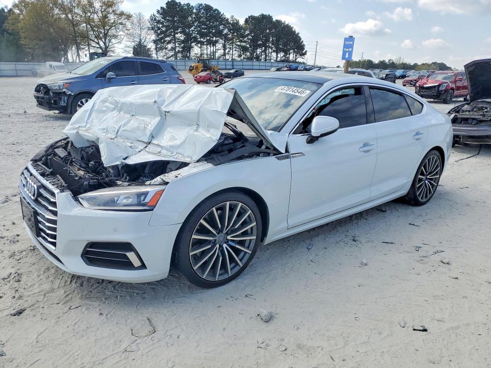 47814546 :رقم المزاد ، WAUBNCF59JA005785 vin ، 2018 Audi A5 مزاد بيع