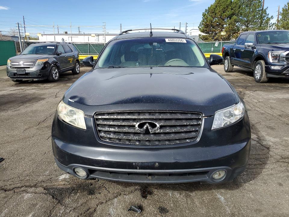 Продажа на аукционе авто 2005 Infiniti Fx35, vin: JNRAS08U65X102164, номер лота: 46053356