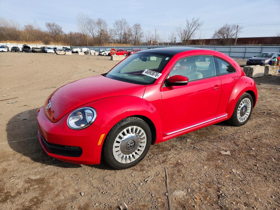 Продажа на аукционе авто 2014 Volkswagen Beetle, vin: 3VWJP7AT3EM618545, номер лота: 46893876