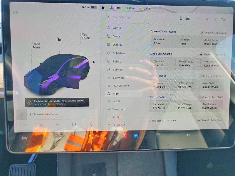46352206 :رقم المزاد ، 5YJYGDEE7MF180322 vin ، 2021 Tesla Model Y مزاد بيع