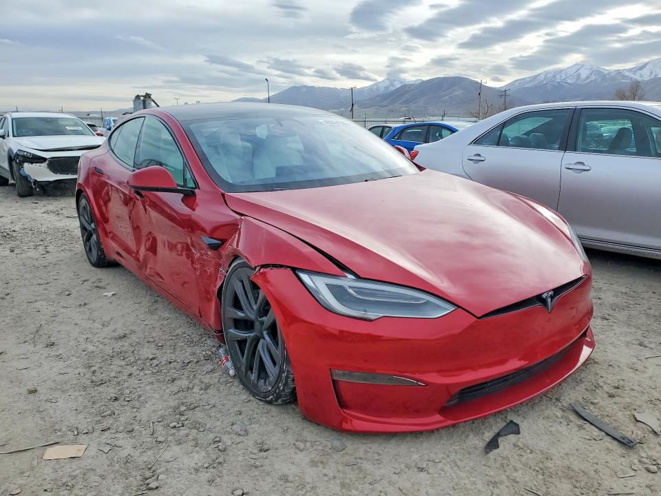 Продаж на аукціоні авто 2021 Tesla Model S, vin: 5YJSA1E6XMF450934, номер лоту: 45694356