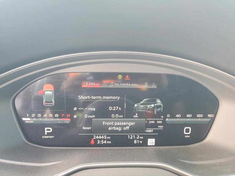 Продаж на аукціоні авто 2025 Audi Sq5, vin: WA124AFY2S2019473, номер лоту: 41603826