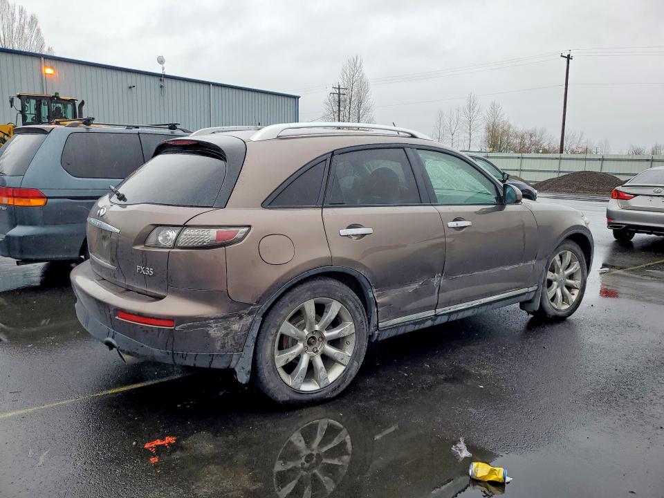 45995226 :رقم المزاد ، JNRAS08W47X208195 vin ، 2007 Infiniti Fx35 مزاد بيع