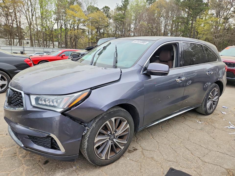 2019 Acura Mdx მანქანა იყიდება აუქციონზე, vin: 5J8YD3H53KL007939, აუქციონის ნომერი: 47127386