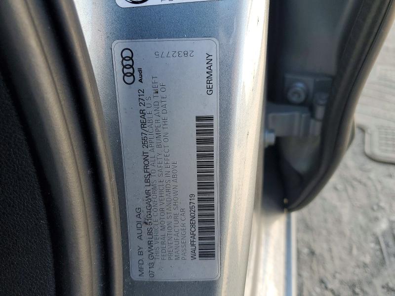 Продаж на аукціоні авто 2014 Audi A6, vin: WAUFFAFC8EN025719, номер лоту: 47012656