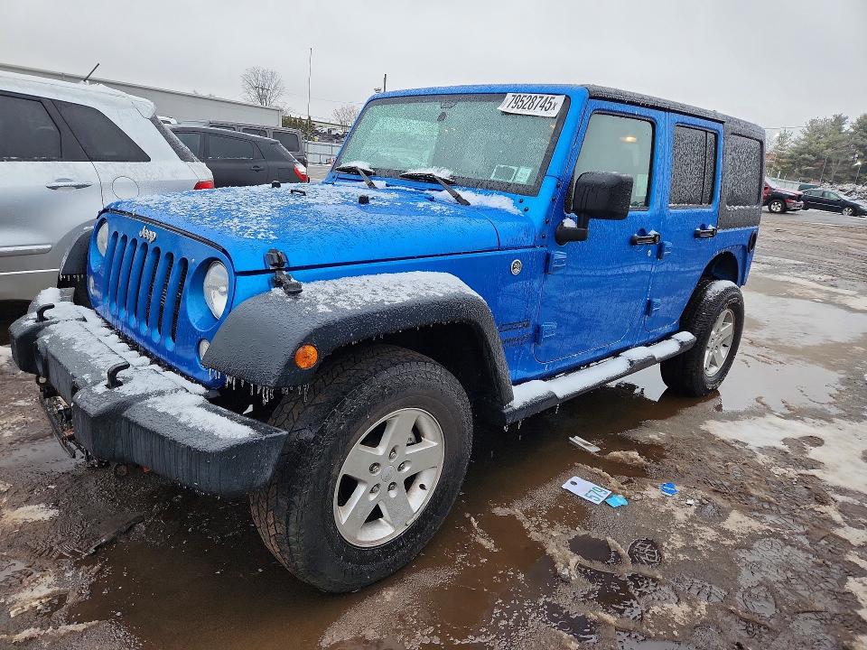 Продажа на аукционе авто 2016 Jeep Wrangler Unlimited, vin: 1C4BJWDG5GL151568, номер лота: 79528745