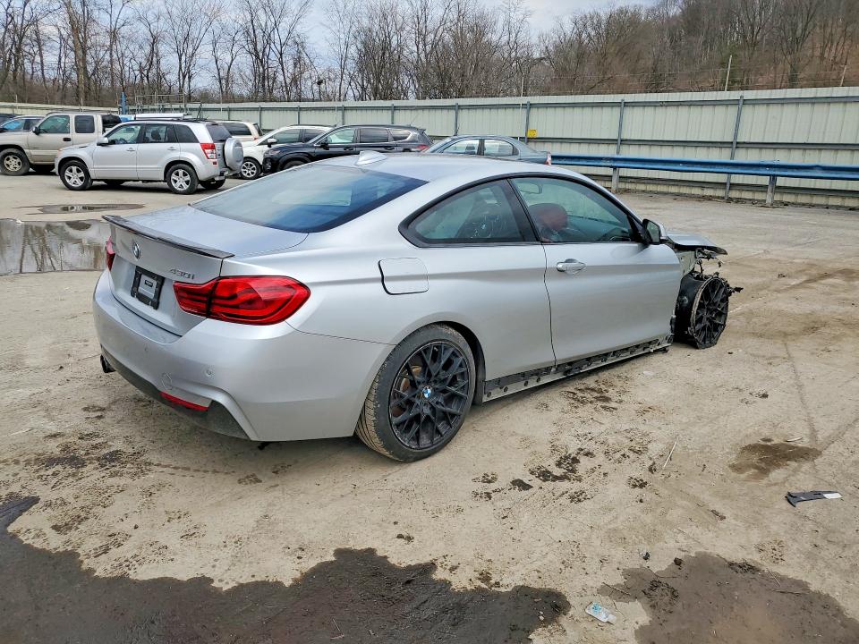 2018 Bmw 430xi მანქანა იყიდება აუქციონზე, vin: WBA4W5C56JAA49171, აუქციონის ნომერი: 48106646