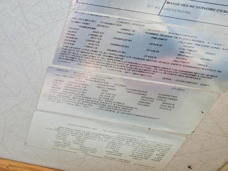 Продаж на аукціоні авто 2003 Roadmaster Rail Monocoque, vin: 1RF13551031021674, номер лоту: 46092106