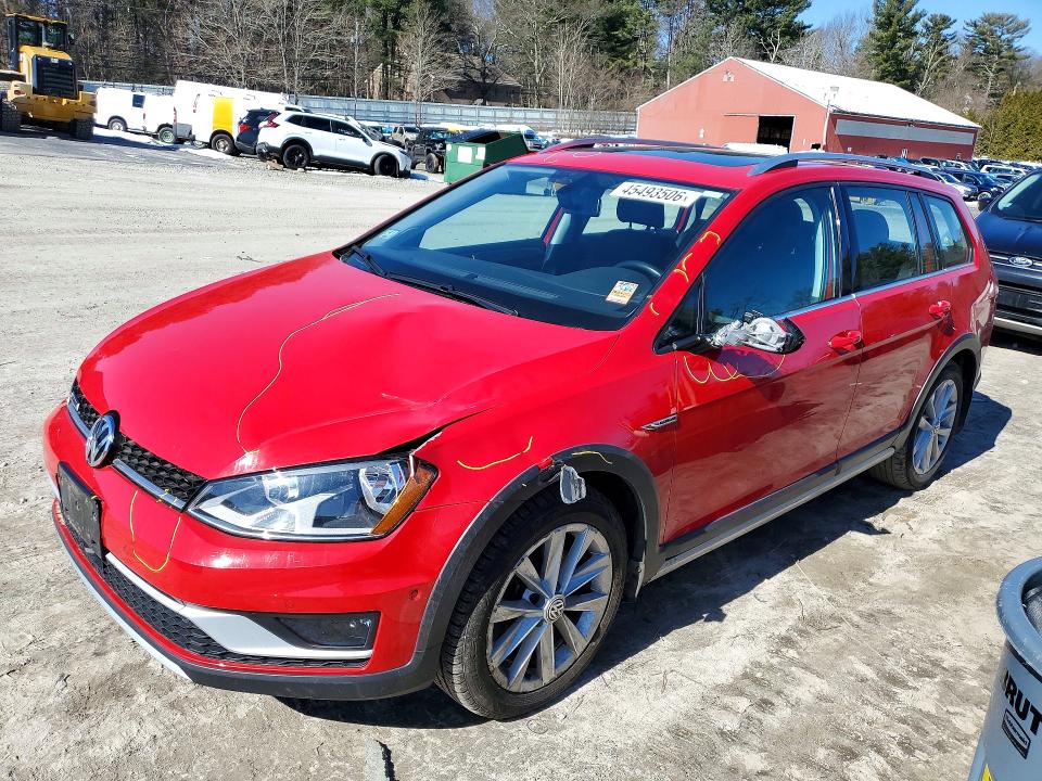 Aukcja sprzedaży 2017 Volkswagen Golf Alltrack, vin: 3VWH17AU4HM519875, numer aukcji: 45493506