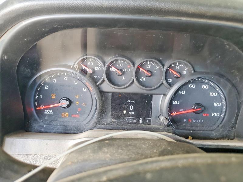 47705676 :رقم المزاد ، 3GCNWAEH3MG315935 vin ، 2021 Chevrolet Silverado مزاد بيع