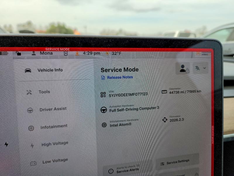 Продажа на аукционе авто 2021 Tesla Model Y, vin: 5YJYGDEE1MF077123, номер лота: 47263086