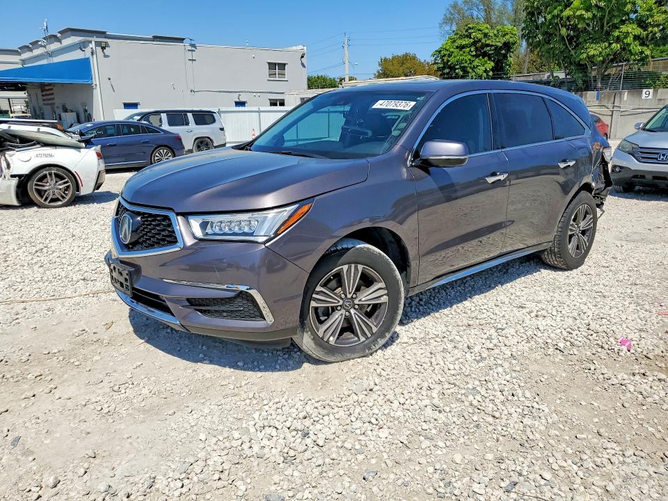 47079376 :رقم المزاد ، 5FRYD3H37HB010219 vin ، 2017 Acura Mdx مزاد بيع