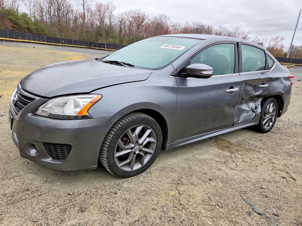 2015 Nissan Sentra მანქანა იყიდება აუქციონზე, vin: 3N1AB7AP8FY318081, აუქციონის ნომერი: 45479346