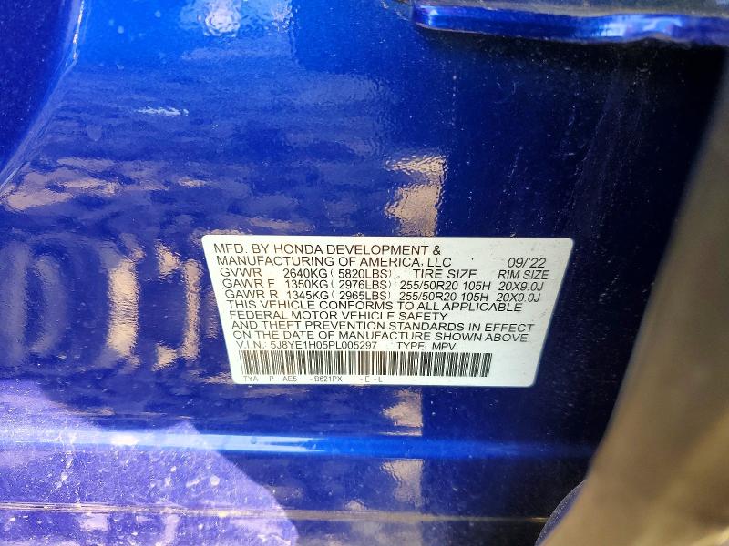 Продаж на аукціоні авто 2023 Acura Mdx, vin: 5J8YE1H05PL005297, номер лоту: 48237006