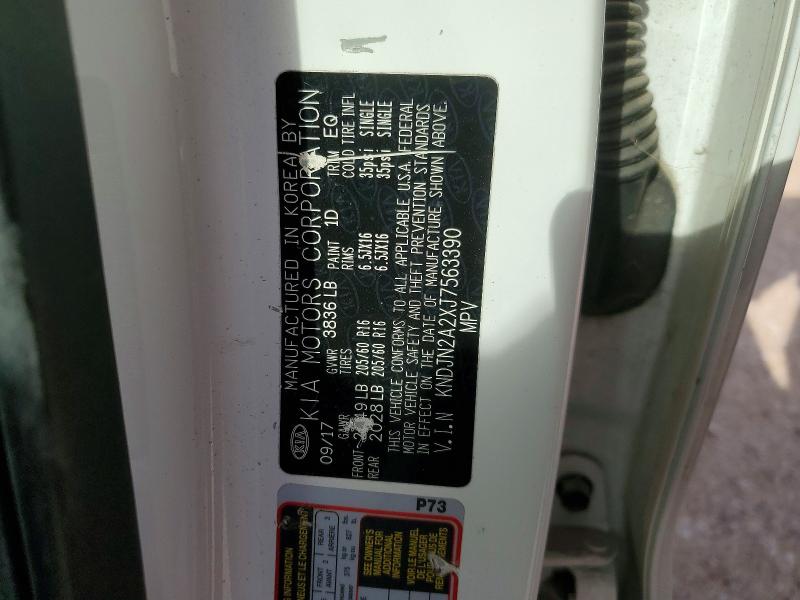 Продажа на аукционе авто 2018 Kia Soul, vin: KNDJN2A2XJ7563390, номер лота: 46294546