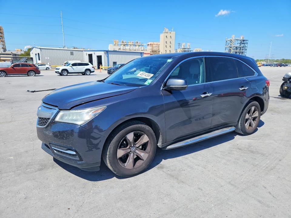 46914366 :رقم المزاد ، 5FRYD3H28GB017007 vin ، 2016 Acura Mdx مزاد بيع