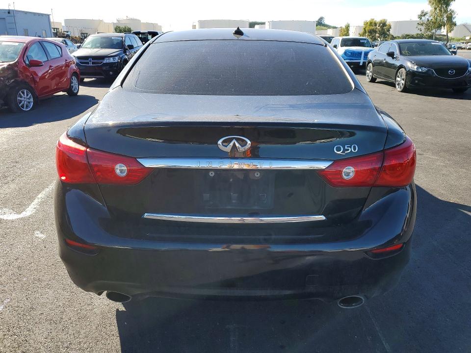 2015 Infiniti Q50 მანქანა იყიდება აუქციონზე, vin: JN1BV7APXFM355096, აუქციონის ნომერი: 79668045