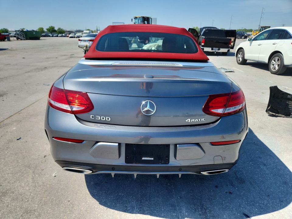 47352966 :رقم المزاد ، WDDWK4KB8HF437608 vin ، 2017 Mercedes-benz C مزاد بيع