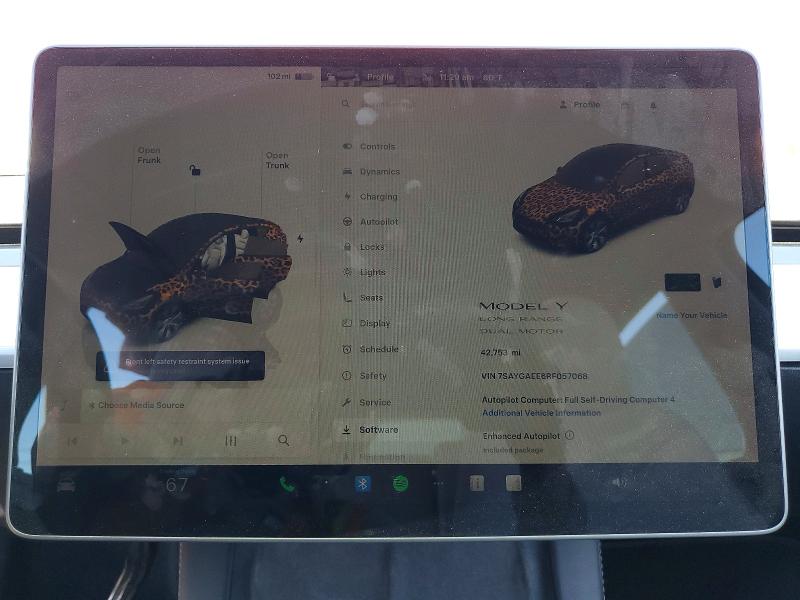 Продаж на аукціоні авто 2024 Tesla Model Y, vin: 7SAYGAEE6RF057068, номер лоту: 46956826