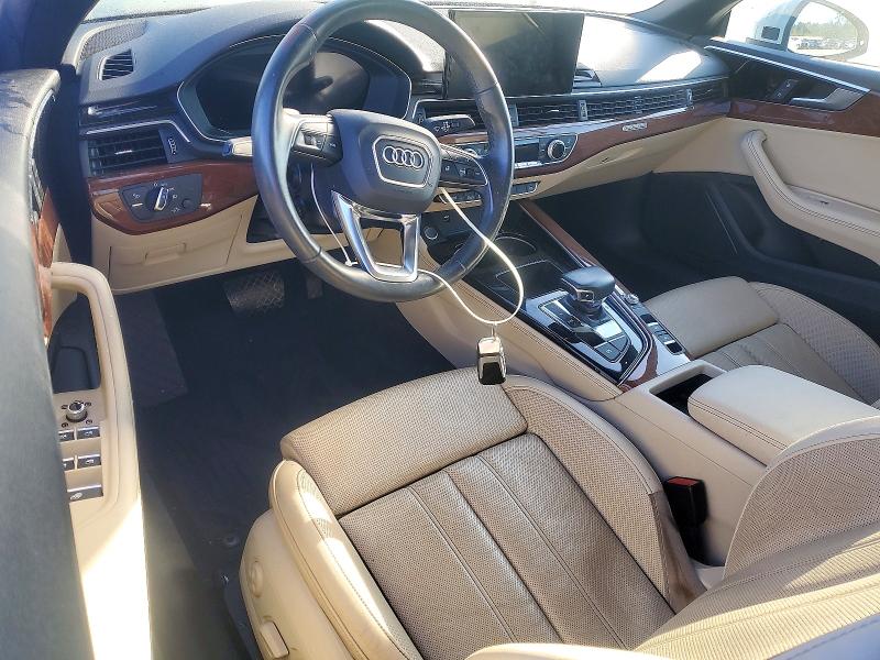 2021 Audi A5 მანქანა იყიდება აუქციონზე, vin: WAUWAGF58MN003611, აუქციონის ნომერი: 46856726