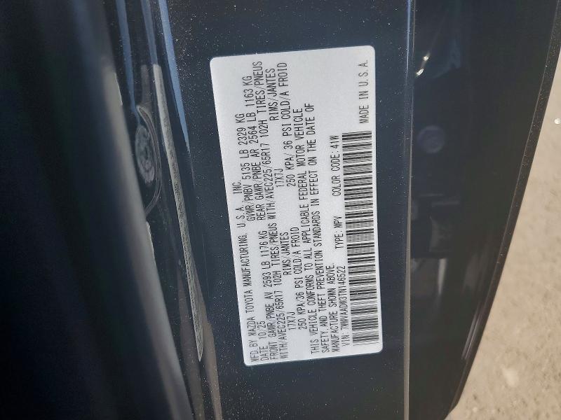 Aukcja sprzedaży 2026 Mazda Cx-50, vin: 7MMVAADW3TN146522, numer aukcji: 46501846