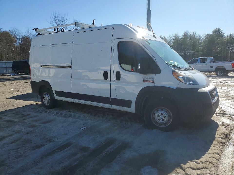 2022 Ram Promaster 2500 მანქანა იყიდება აუქციონზე, vin: 3C6LRVDG6NE116350, აუქციონის ნომერი: 77897745