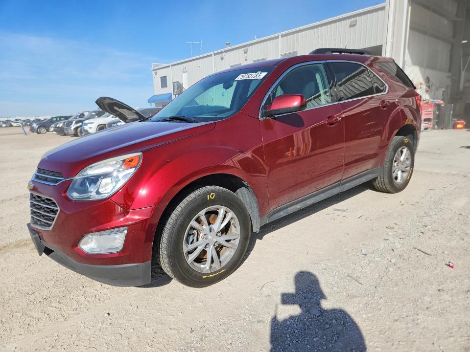 2016 Chevrolet Equinox მანქანა იყიდება აუქციონზე, vin: 2GNFLFEK6G6204020, აუქციონის ნომერი: 79663735
