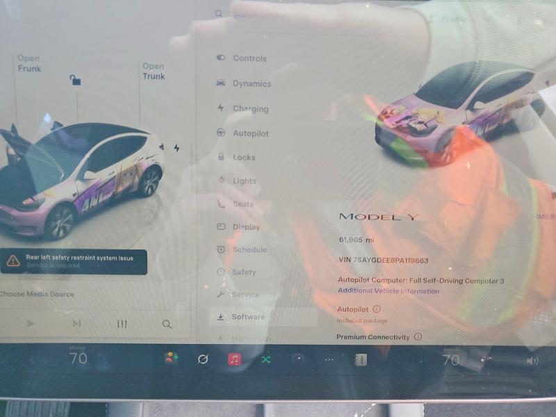 Auction sale of the 2023 Tesla Model Y, vin: 7SAYGDEE8PA119663, lot number: 48084456