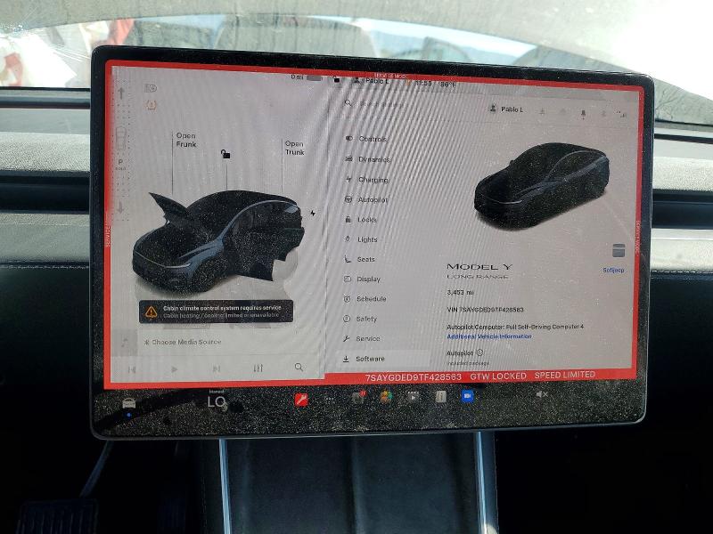 Продаж на аукціоні авто 2026 Tesla Model Y, vin: 7SAYGDED9TF428563, номер лоту: 46260236