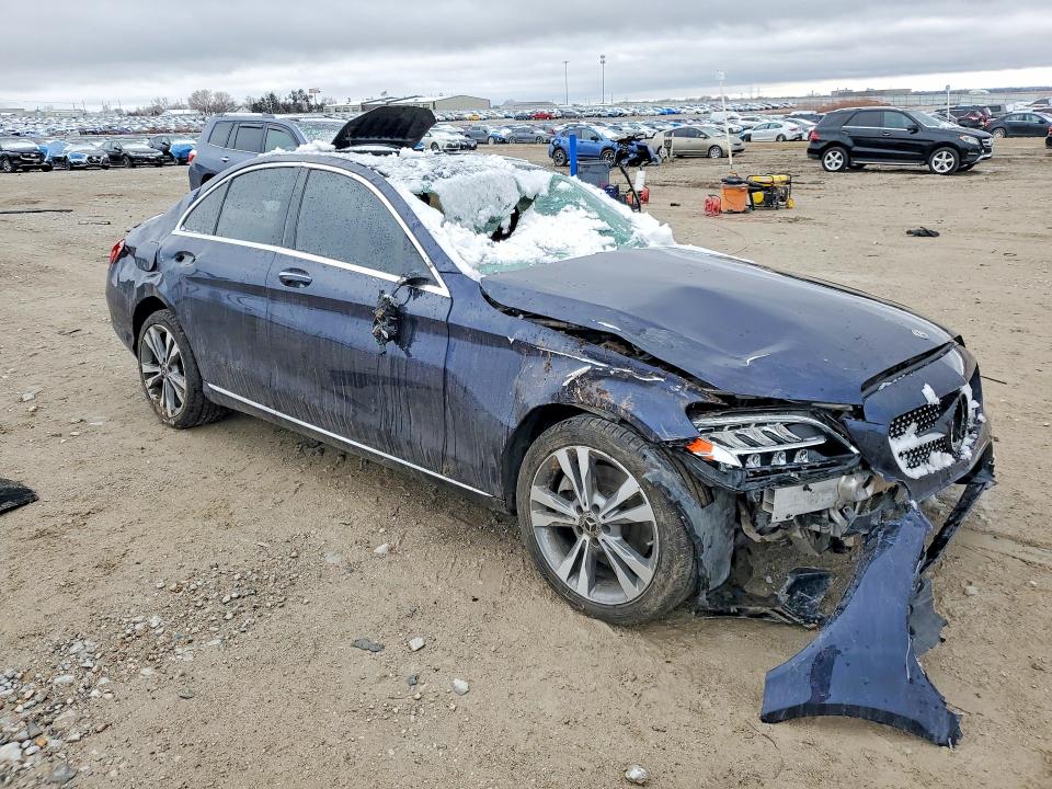 Продажа на аукционе авто 2020 Mercedes-benz C, vin: W1KWF8EB8LR603690, номер лота: 45556346