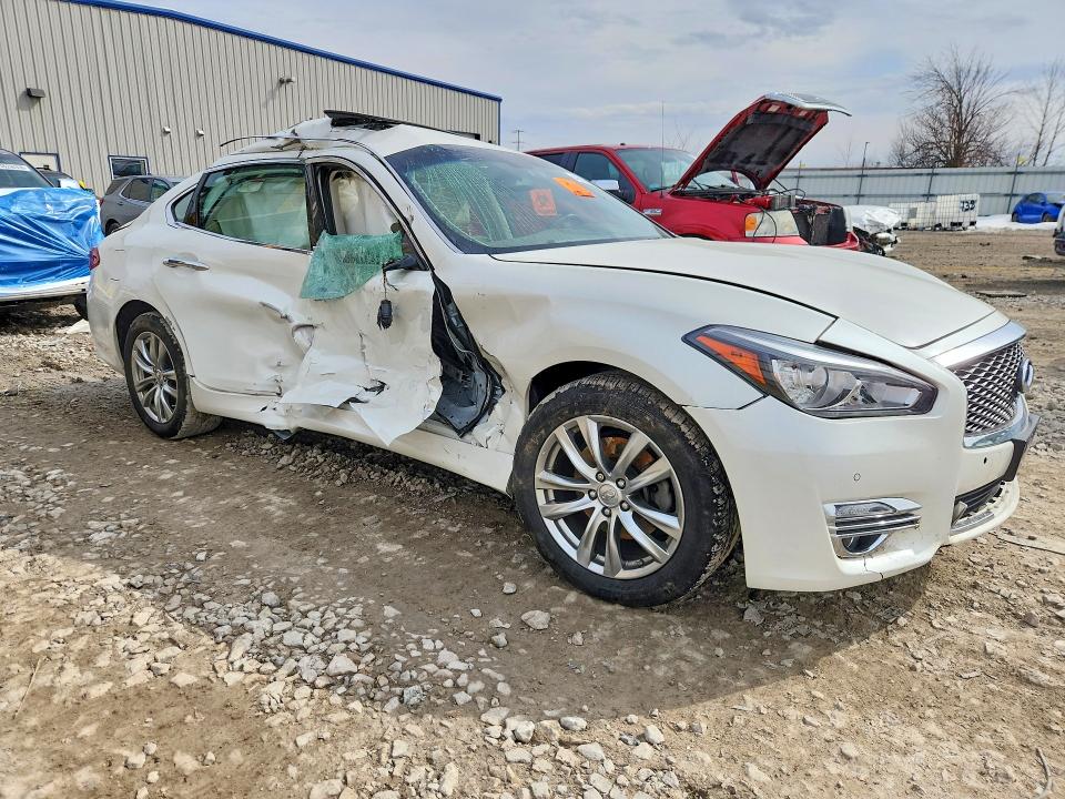 46104596 :رقم المزاد ، JN1BY1AR3JM220184 vin ، 2018 Infiniti Q70 مزاد بيع