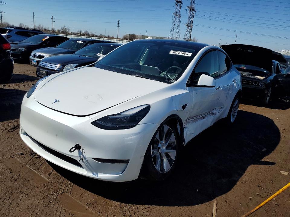 46561006 :رقم المزاد ، 7SAYGDEE6PF802111 vin ، 2023 Tesla Model Y مزاد بيع