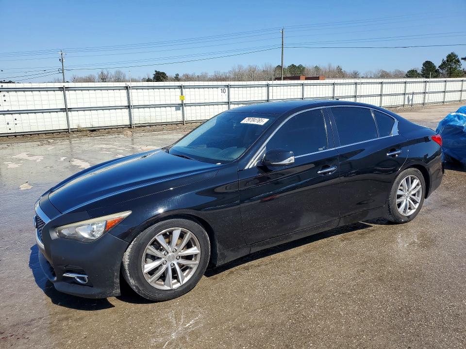 2015 Infiniti Q50 მანქანა იყიდება აუქციონზე, vin: JN1BV7AR2FM410822, აუქციონის ნომერი: 79704765